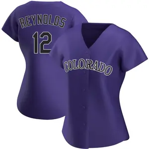 Mark Reynolds Colorado Rockies Women's Authentic Alternate Jersey - Purple